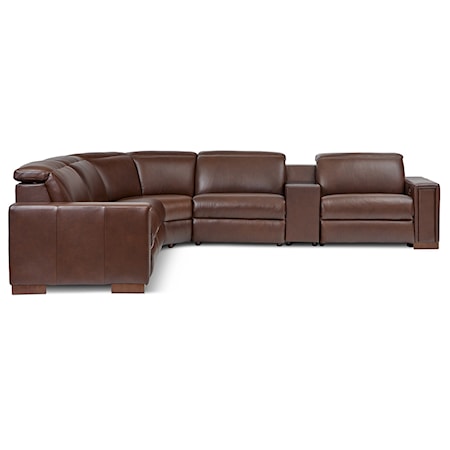 6-Piece Power Reclining Sectional Sofa