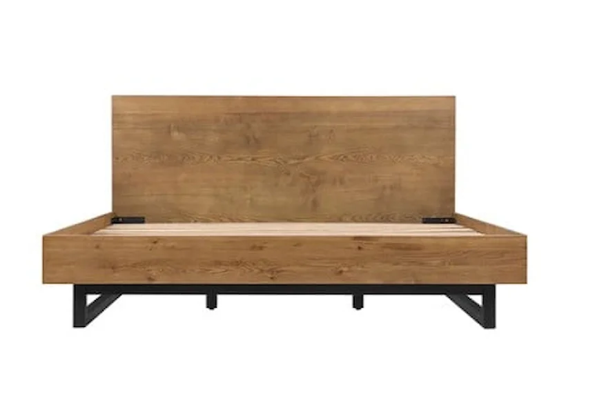 Aldo Queen Platform Bed by Armen Living at Michael Alan Furniture & Design
