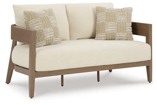 Outdoor Loveseat With Cushion