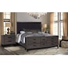 Global Furniture LAURA Queen Bed with Storage