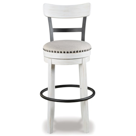 Tall Uph Swivel Barstool(1/Cn)