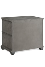 Riverside Furniture Sloane Transitional Credenza with USB Outlets and File Drawers