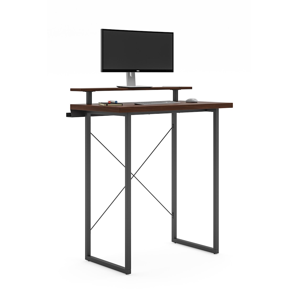 homestyles Merge Standing Desk with Monitor Stand