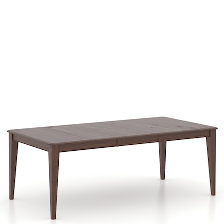 Customizable Rectangular Wood Table