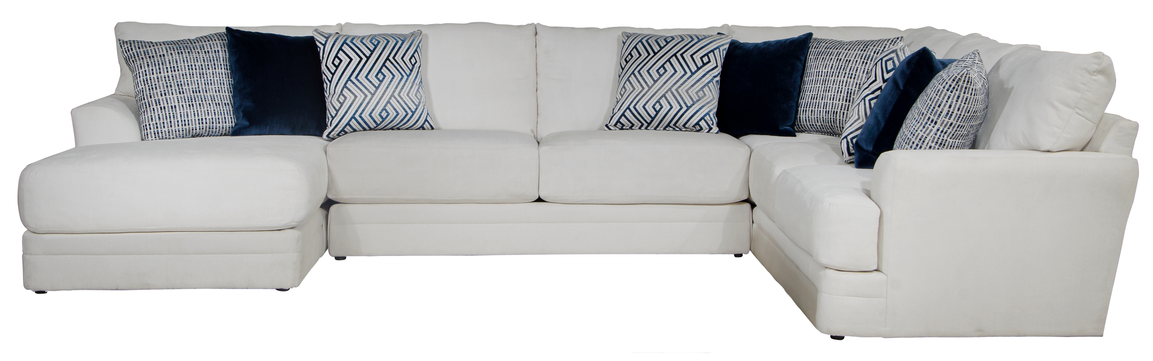 Jackson Furniture Polaris 3-Piece Sectional Sofa with Chaise