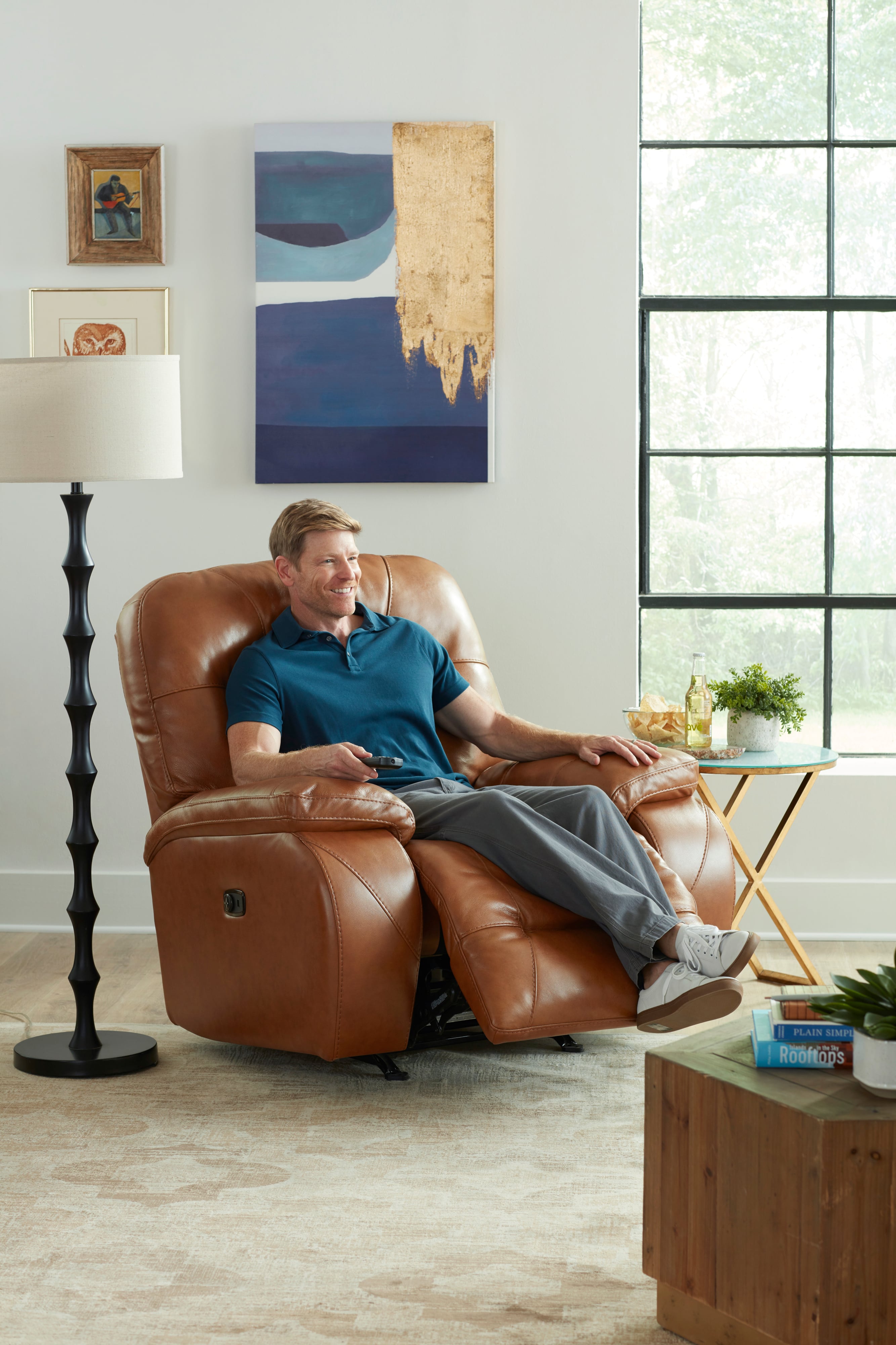 Best Home Furnishings Arial 6MP64LU 75689L Casual Power Space Saver