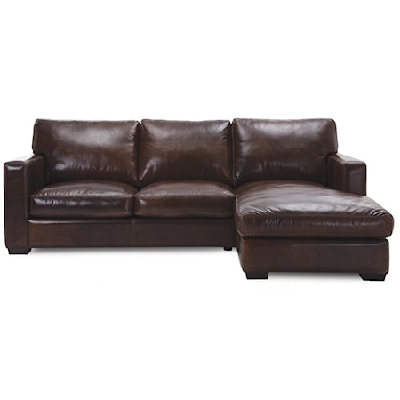 Colebrook Casual 3-Seat Chaise Sectional Sofa