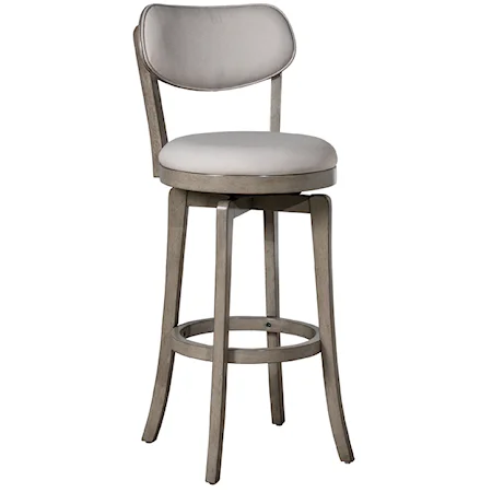 Contemporary Swivel Counter Stool 