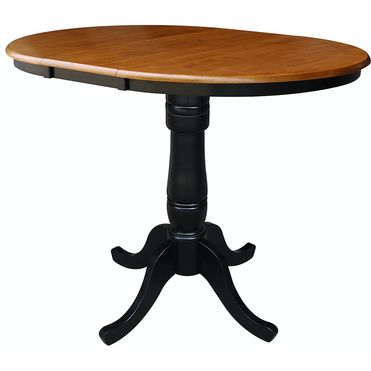 John Thomas Dining Essentials Round Extension Dining Table