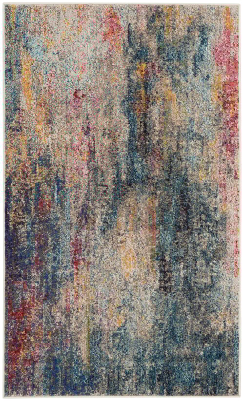 3' x 5' Multicolor Rectangle Rug