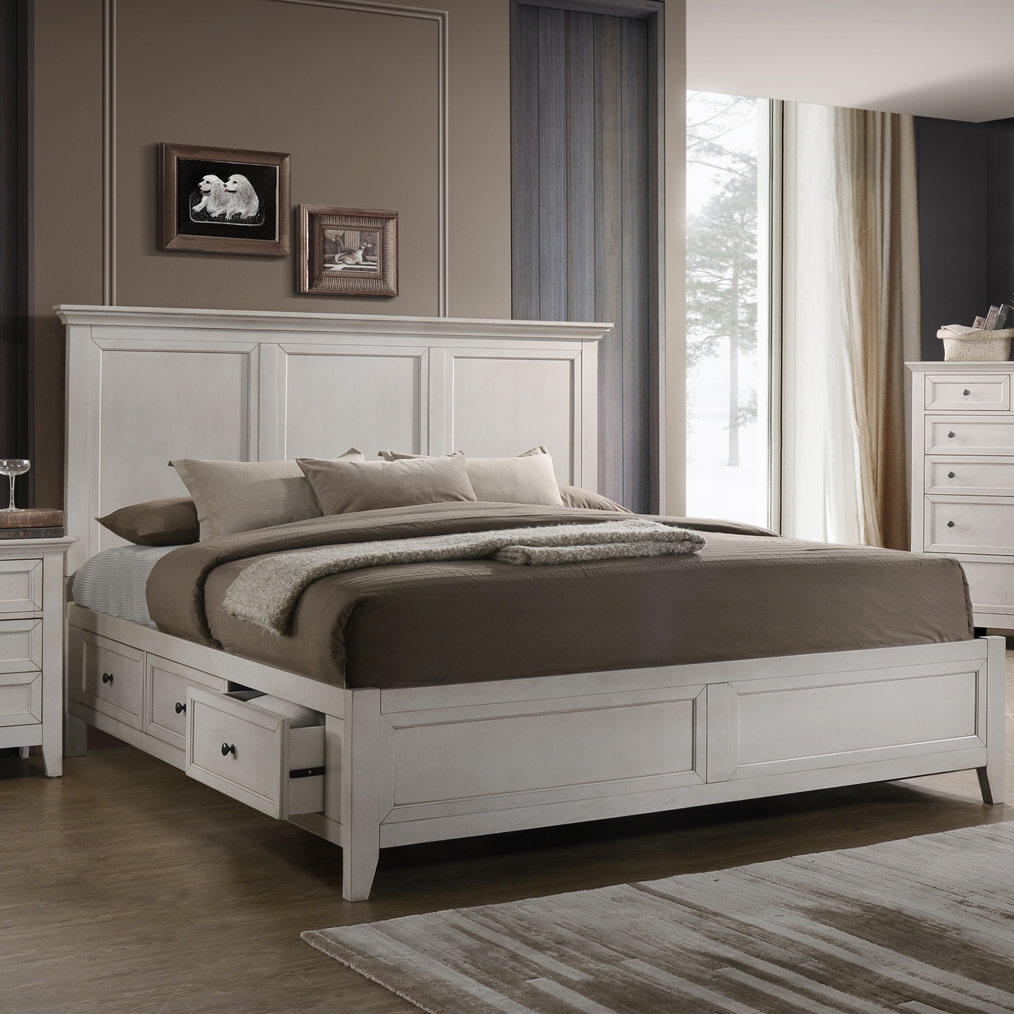 Intercon San Mateo King Storage Bed