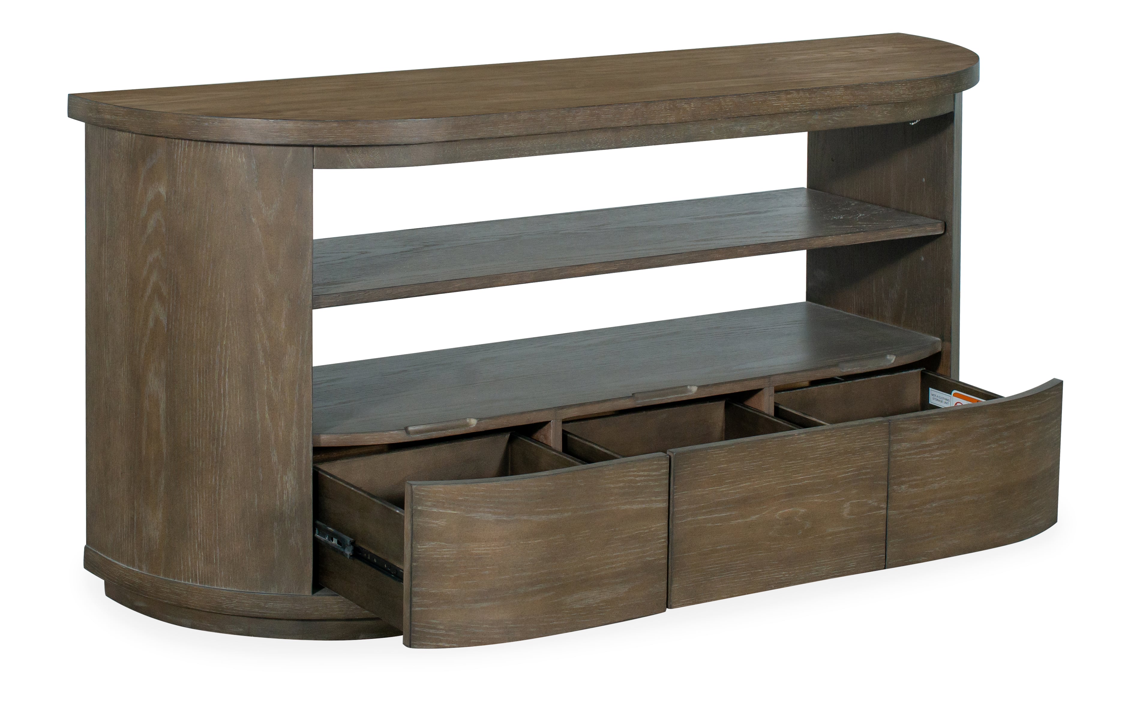 Console Table with Concealed Storage