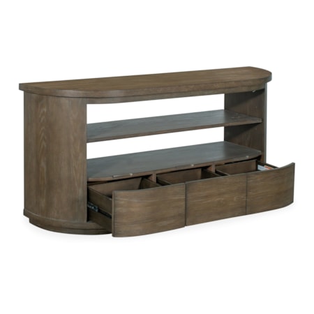 Console Table with Concealed Storage