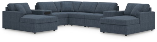 8-Piece Sectional With Chaise