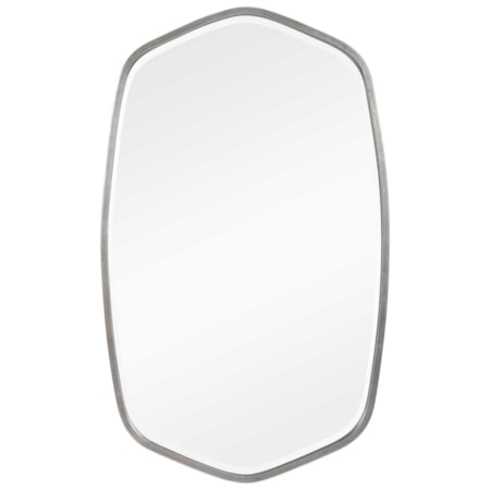 Duronia Brushed Silver Mirror