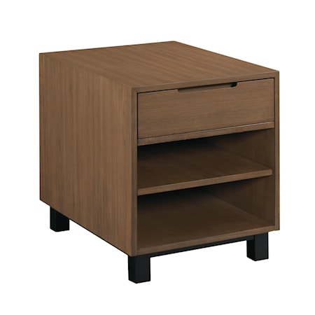 Rectangular Drawer End Table