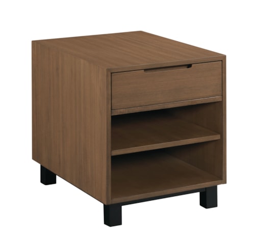 Transitional Rectangular End Table
