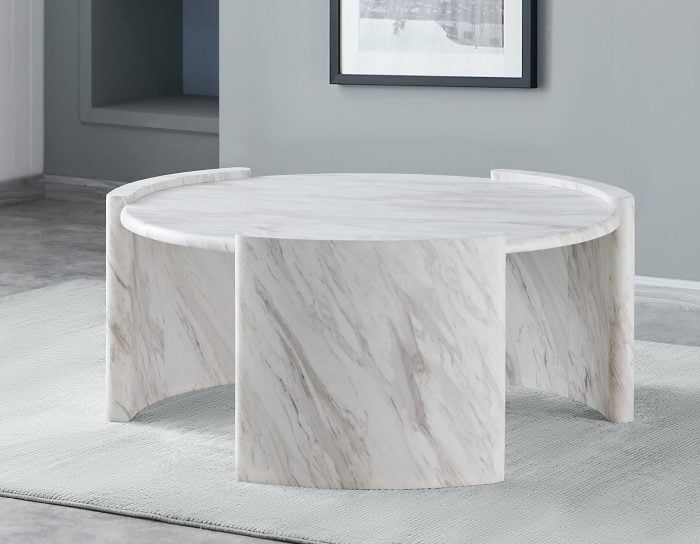 Steve Silver Merino Round Cocktail Table