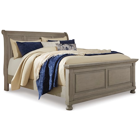 Queen Sleigh Bed