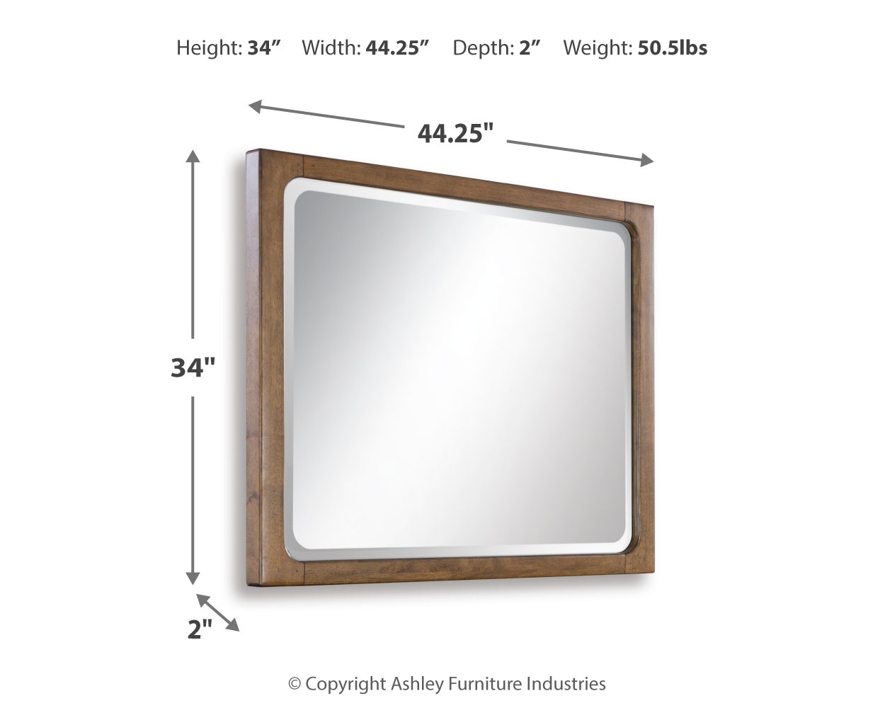 Signature Design by Ashley Cabalynn Bedroom Mirror