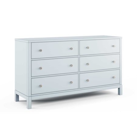 6-Drawer Double Dresser