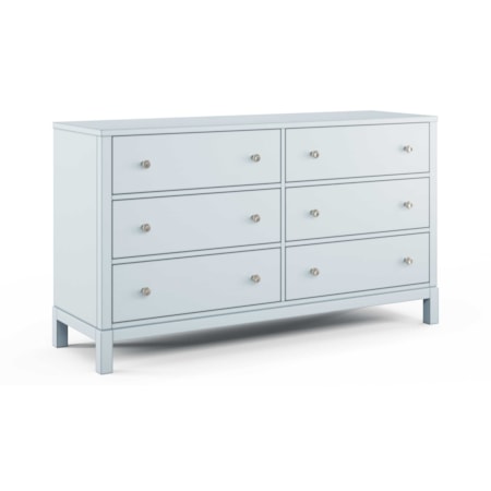 6-Drawer Double Dresser