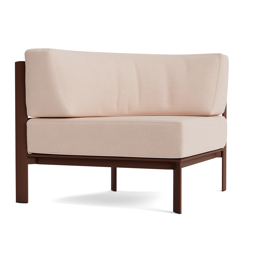 7-pc. Modern Aluminum Sectional Group