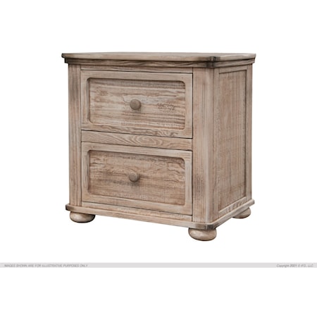 2-Drawer Nightstand