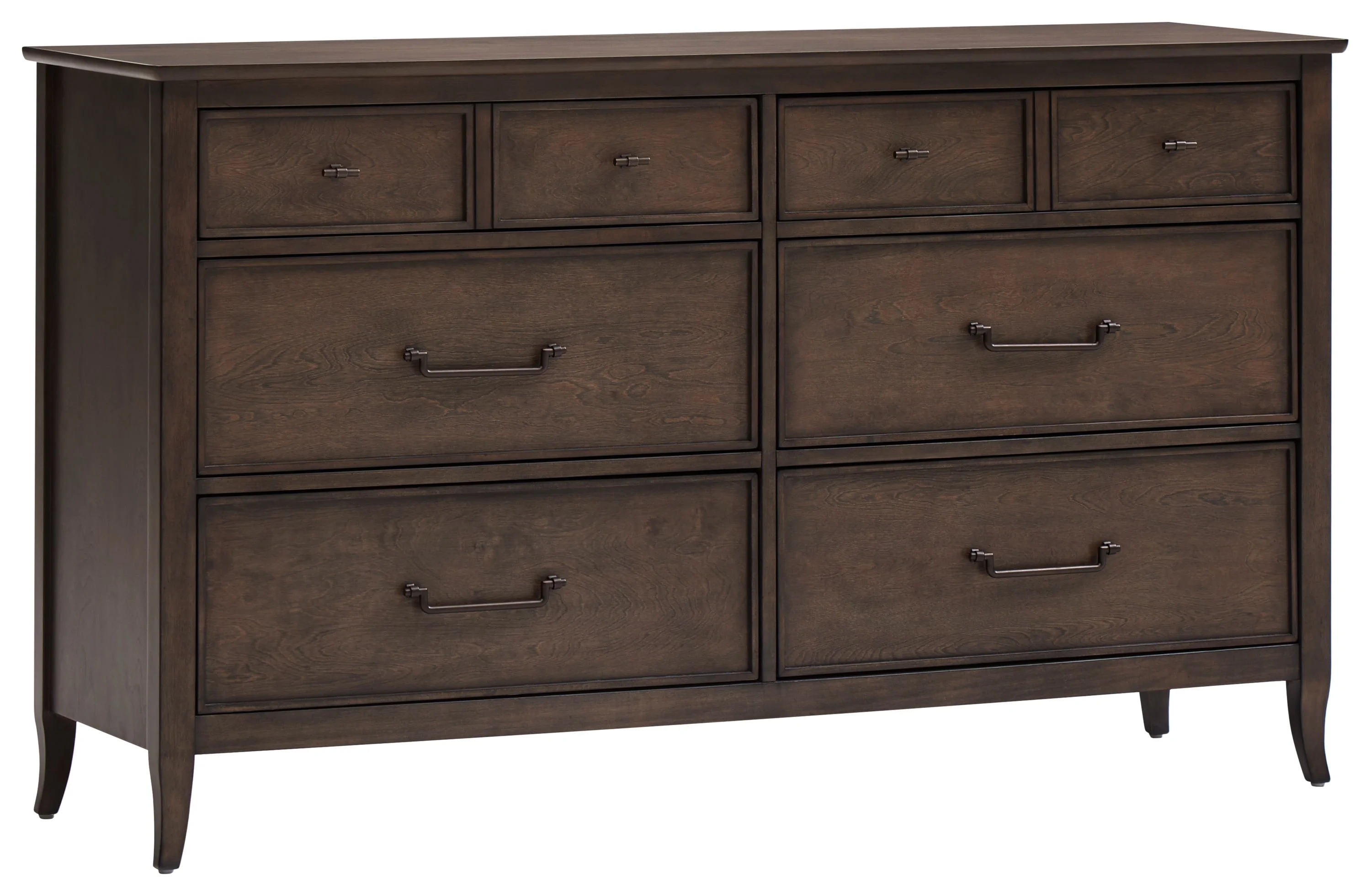 Aspenhome Blakely I540-453 Transitional 6-Drawer Dresser with Felt ...