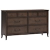 Aspenhome Blakely 6-Drawer Dresser