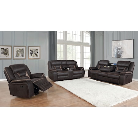 Greer 3-piece Reclining Sofa Set