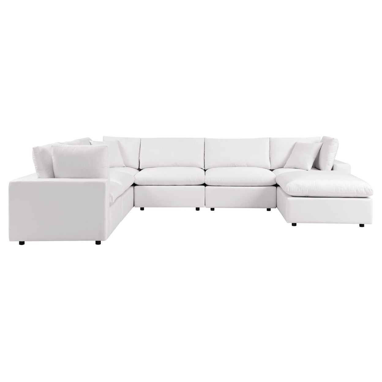 Modway Commix Outdoor 7-Piece Sectional Sofa