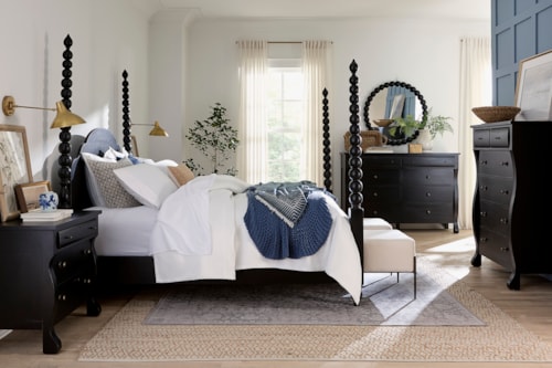 Transitional 5-Piece Queen Bedroom Set