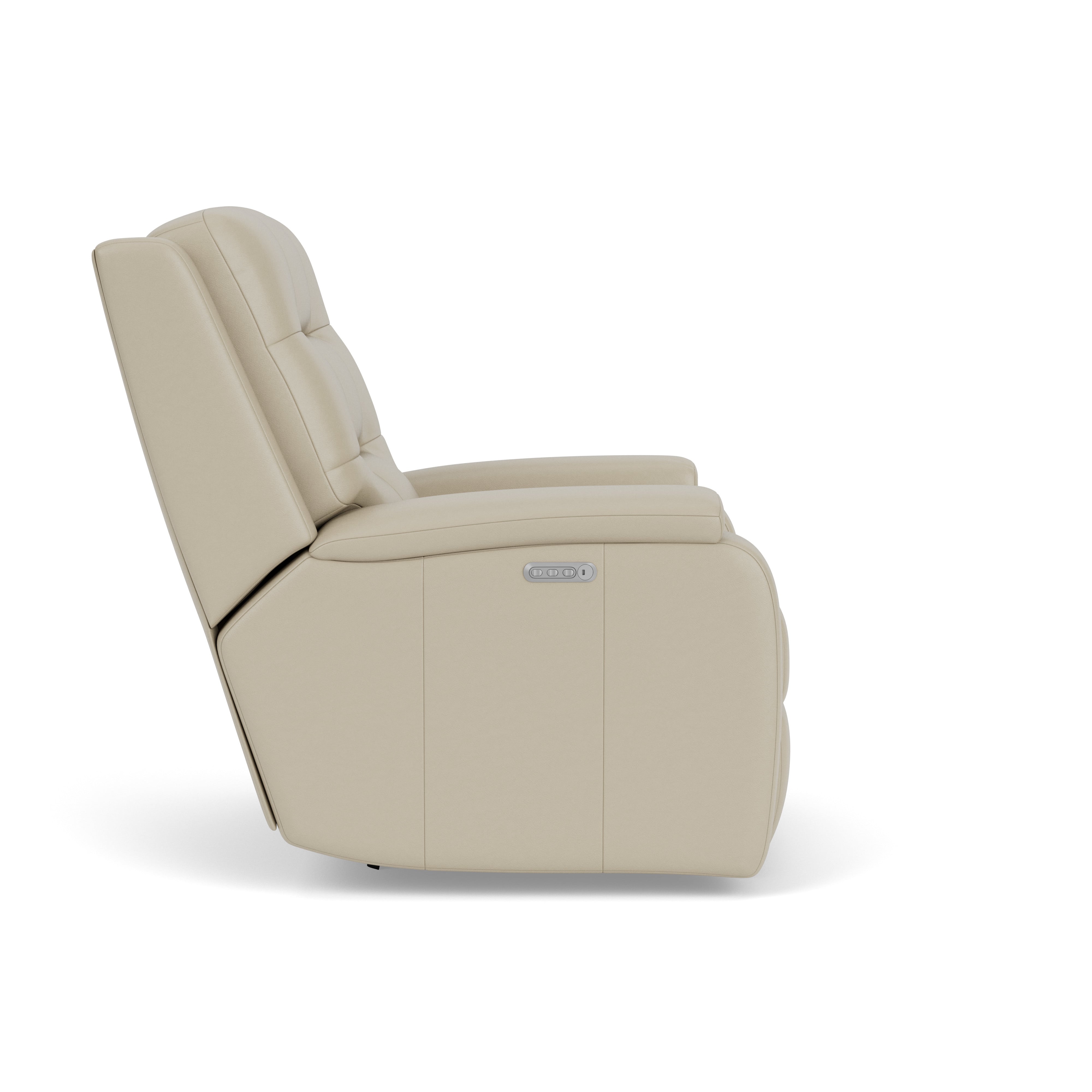 Flexsteel Arlo 3810-51H 775-12 Contemporary Power Rocking Recliner With ...