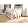 Signature Design 15123 CA. King Upholstered Sleigh Bed