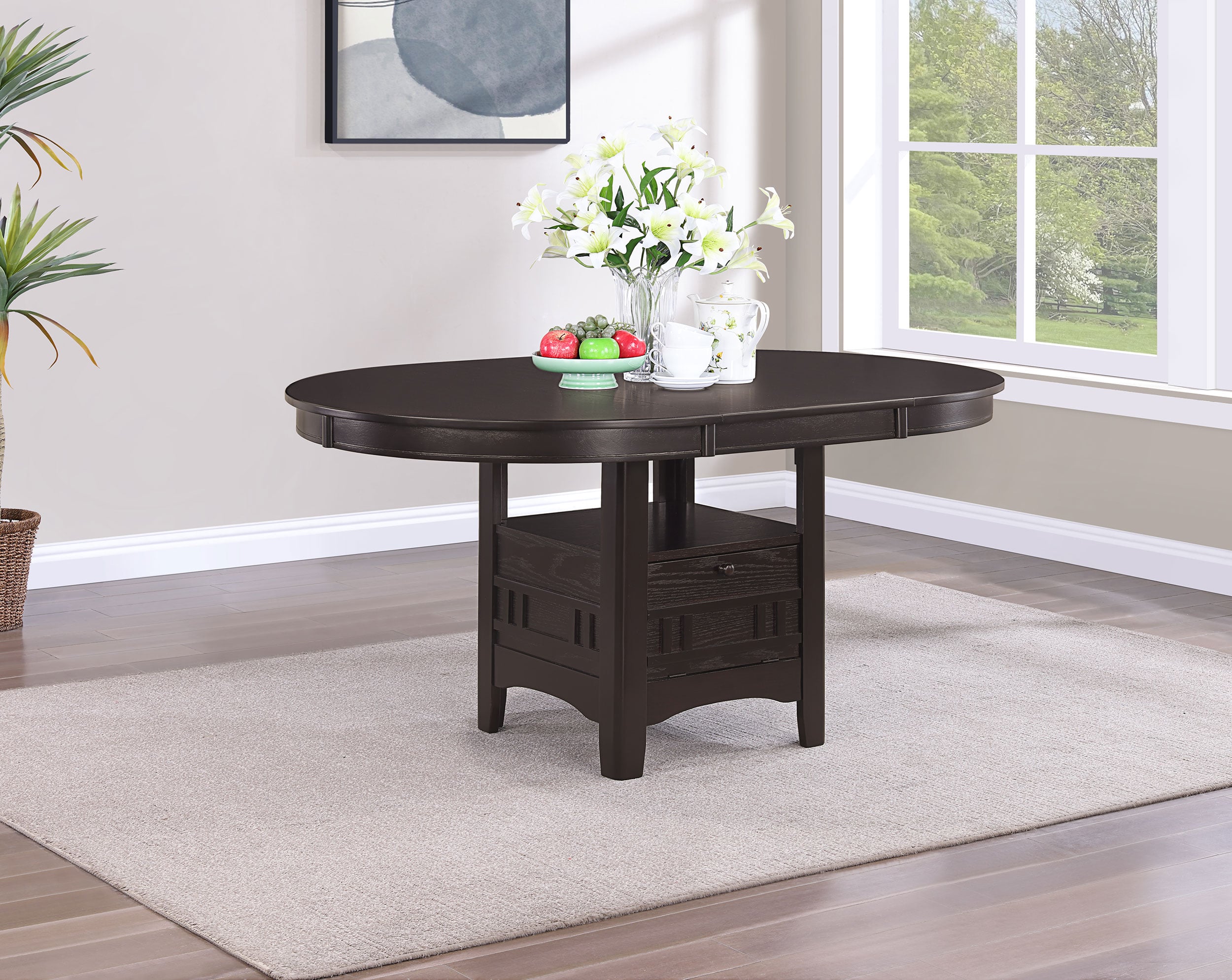 60-inch Extension Leaf Dining Table