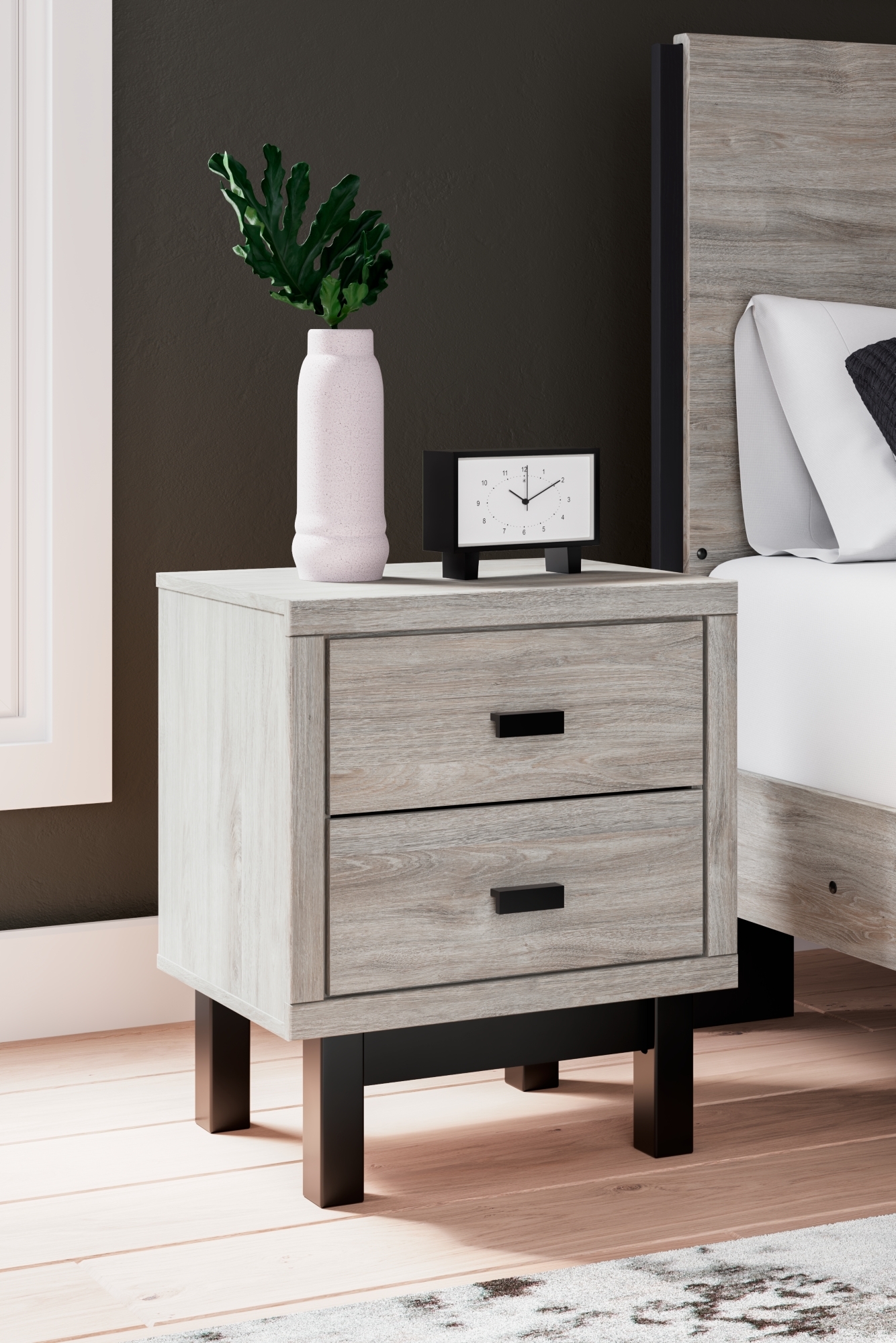 2-Drawer Nightstand