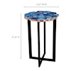 Moe's Home Collection Azul Azul Agate Accent Table