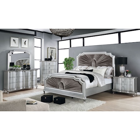 5 Pc. Queen Bedroom Set w/ Chest