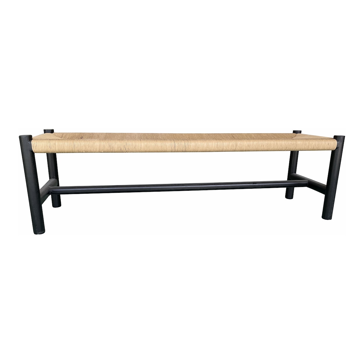 Moe's Home Collection Hawthorn Hawthorn Bench Large Black