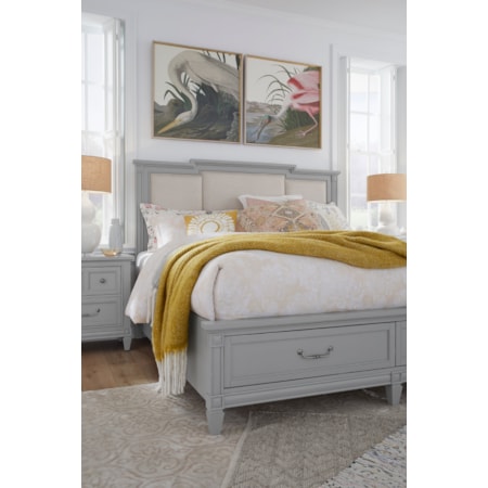 6-Piece Upholstered Queen Bedroom Set