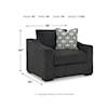 Benchcraft Wryenlynn Oversized Chair And Ottoman