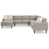 Bravo Furniture Trafton 6-Seat Sectional Sofa w/ LAF Chaise