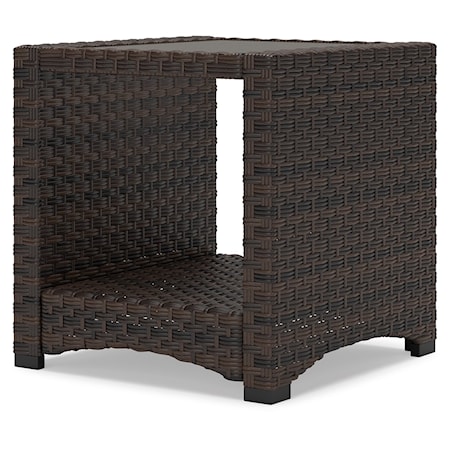 Outdoor Square End Table