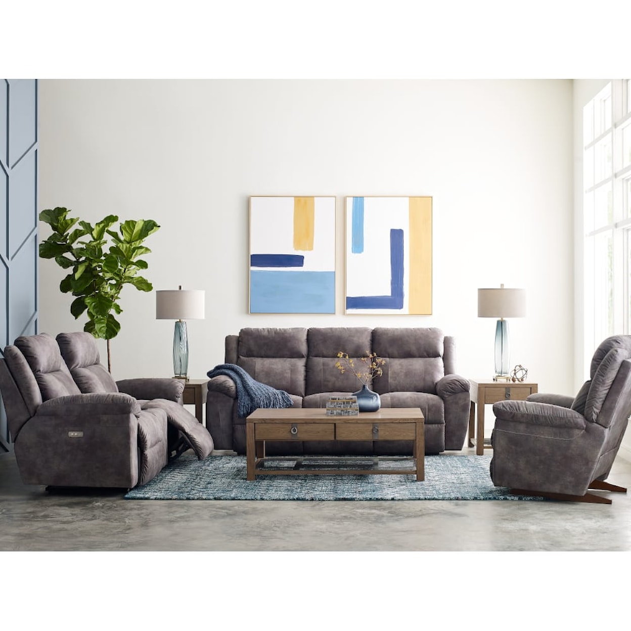 La-Z-Boy Joel Power Reclining Sofa w/ Headrest