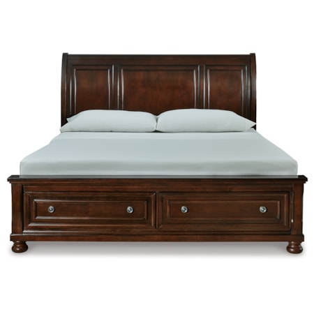 King Sleigh Bed