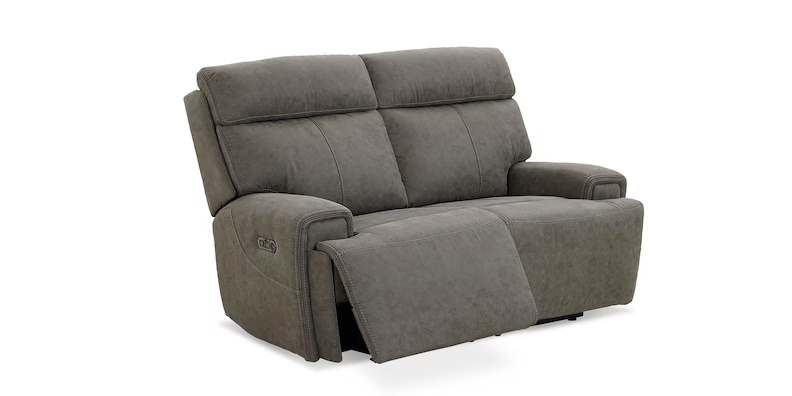 Bassett Club Level - Nathan Nathan Power Reclining Loveseat