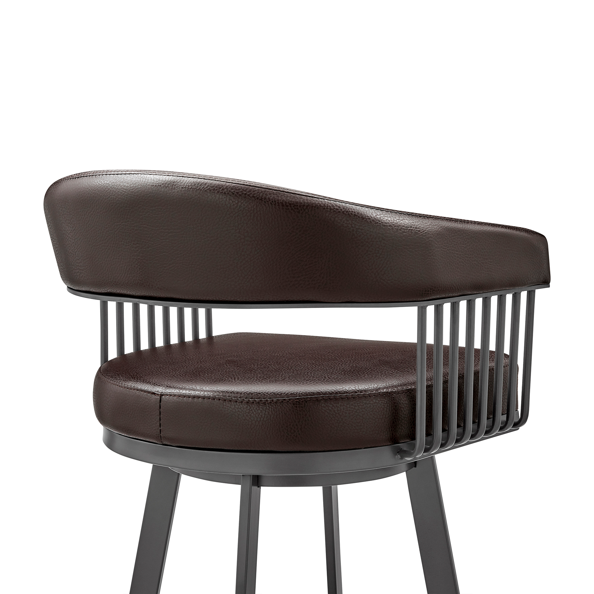 Armen Living Chelsea Swivel Bar Stool