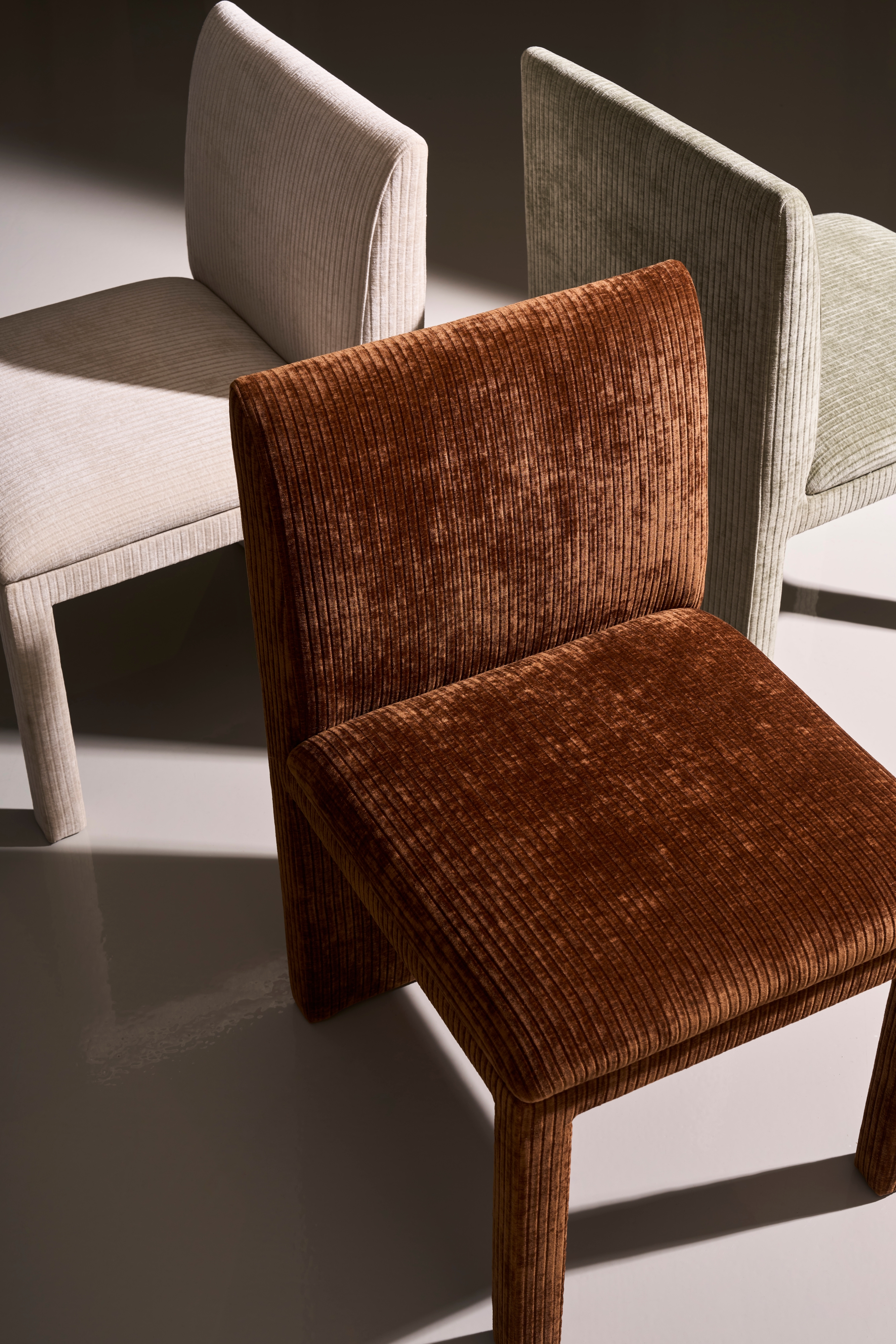 Caracole Caracole Classic Velvet Upholstered Dining Chair
