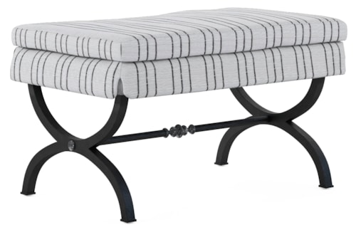 Transitional Accent Bench